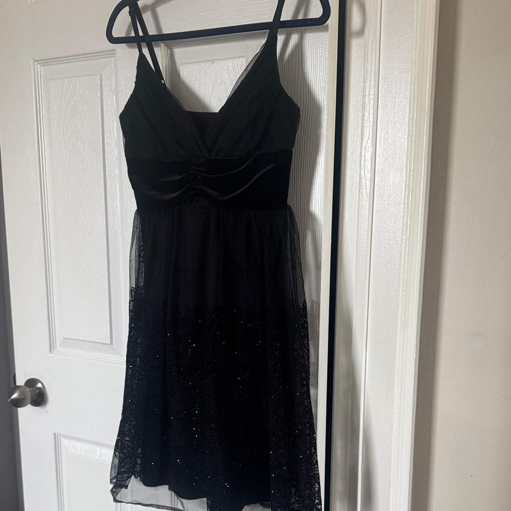 Jessica Black Polyester Dress